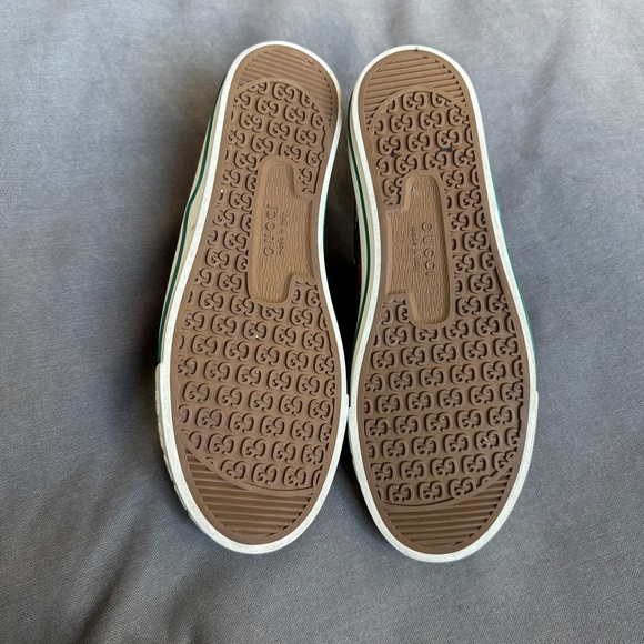 SOLD - GUCCI Tennis 1977 Tweed Trainers 43 - Picture 3 of 6